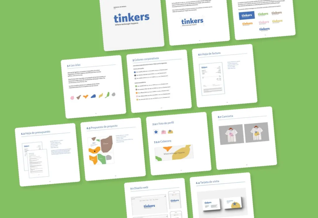 Diseño de marca para un equipo tecnológico