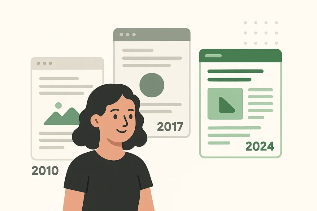 La evolución constante del diseño web y las expectativas del usuario
