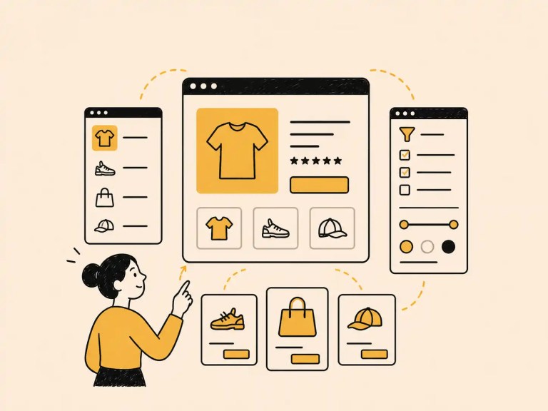 diseñar un ecommerce: categorías, filtros y fichas de producto