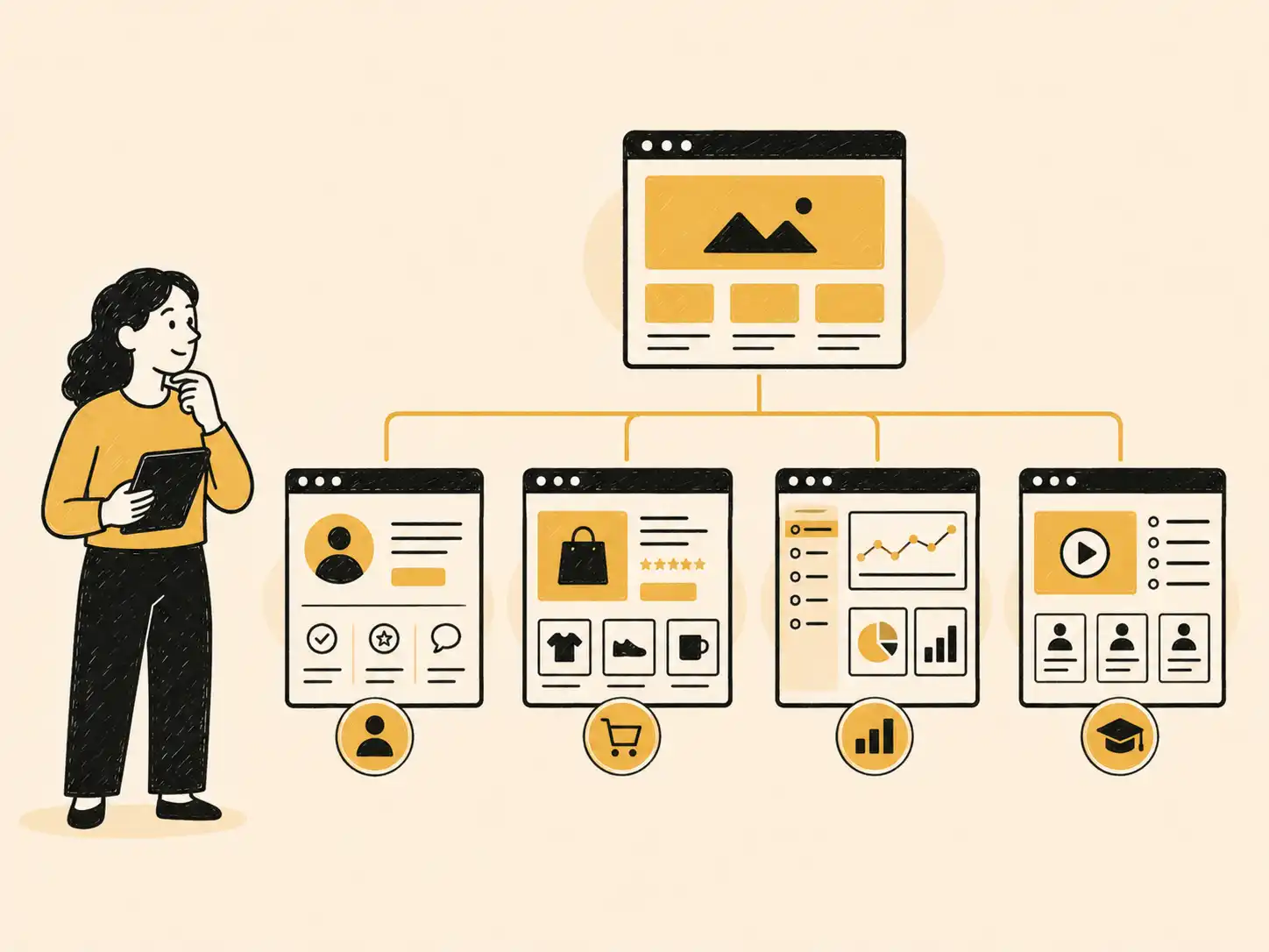Estructura y funcionalidad de los negocios online