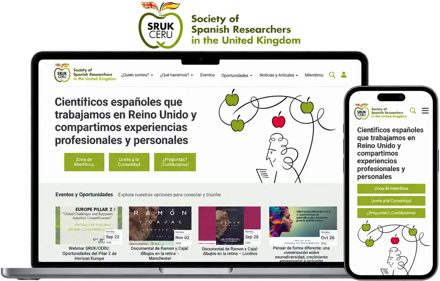 Mockup Web Ceru / SRUK